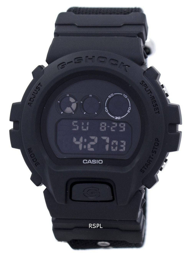 Casio G-Shock Alarm chok resistent Digital DW-6900BBN-1 Herreur
