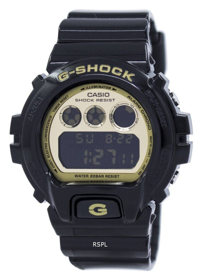 Casio G-Shock Shock Resistant Chrono Alarm DW-6900CB-1DS DW6900CB-1DS Herreur