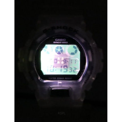 Casio G-Shock Clear Remix 40-års jubilæum Limited Edition Digital Quartz DW-6940RX-7 200M herreur