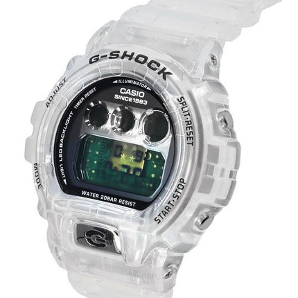 Casio G-Shock Clear Remix 40-års jubilæum Limited Edition Digital Quartz DW-6940RX-7 200M herreur