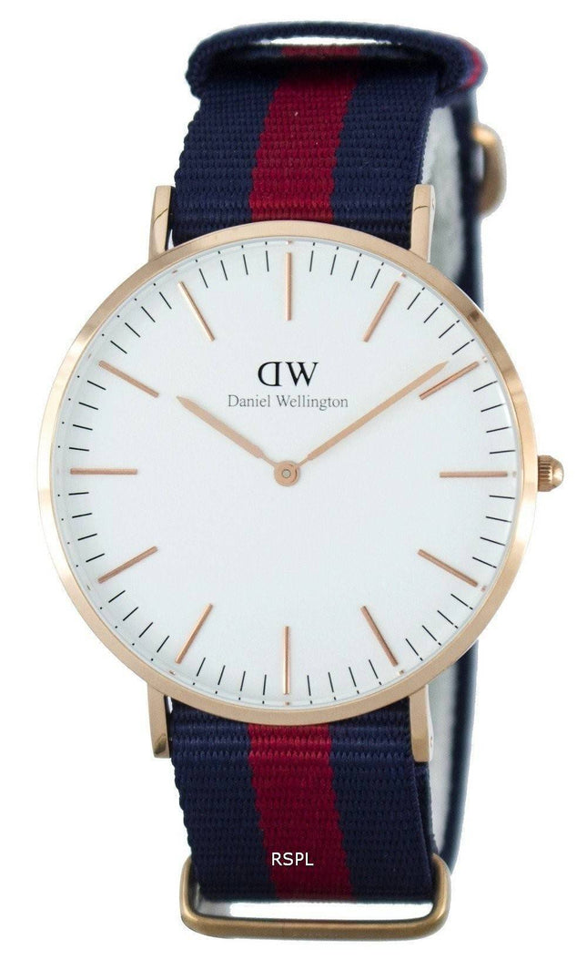 Daniel Wellington klassisk Oxford kvarts DW00100001 (0101DW) Herreur