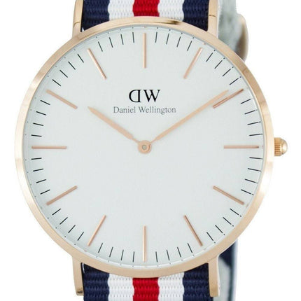 Daniel Wellington klassiske Canterbury kvarts DW00100002 (0102DW) Herreur