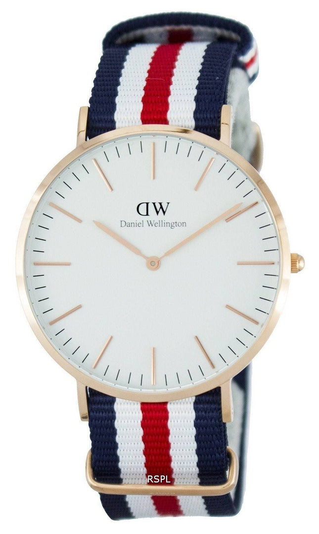 Daniel Wellington klassiske Canterbury kvarts DW00100002 (0102DW) Herreur