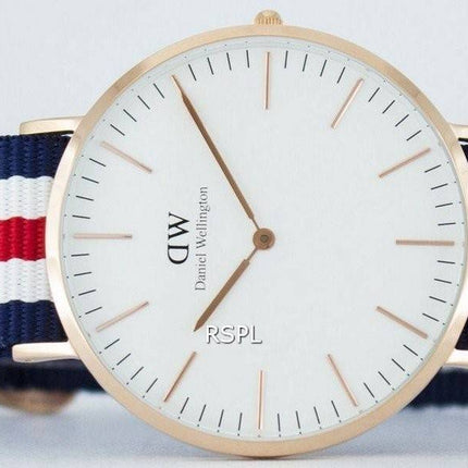Daniel Wellington klassiske Canterbury kvarts DW00100002 (0102DW) Herreur