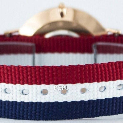 Daniel Wellington klassiske Cambridge kvarts DW00100003 (0103DW) Herreur