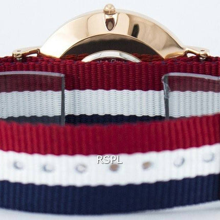 Daniel Wellington klassiske Cambridge kvarts DW00100003 (0103DW) Herreur