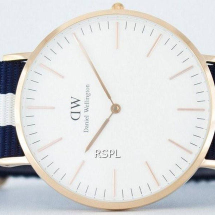 Daniel Wellington klassiske Glasgow kvarts DW00100004 (0104DW) Herreur