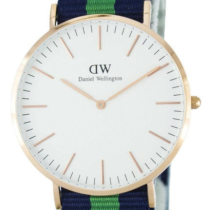 Daniel Wellington klassiske Warwick kvarts DW00100005 (0105DW) Herreur