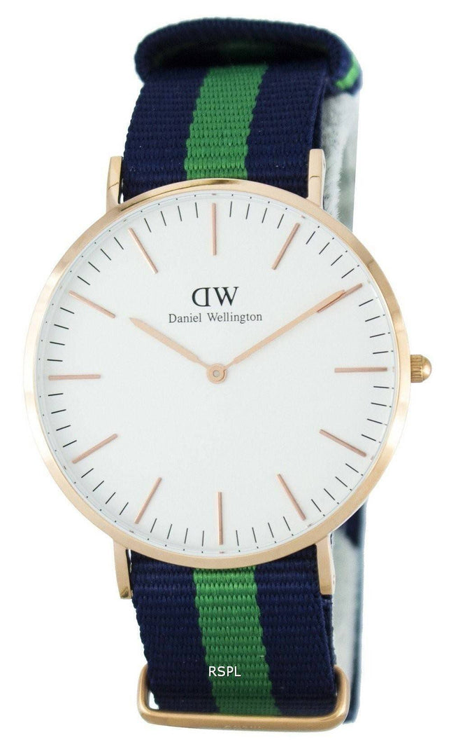 Daniel Wellington klassiske Warwick kvarts DW00100005 (0105DW) Herreur
