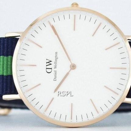 Daniel Wellington klassiske Warwick kvarts DW00100005 (0105DW) Herreur