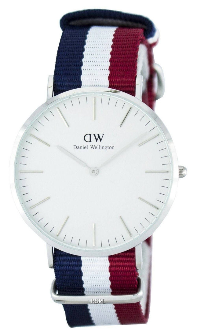 Daniel Wellington klassiske Cambridge kvarts DW00100017 (0203DW) Herreur