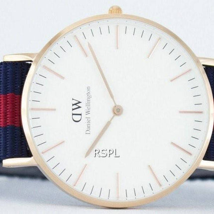Daniel Wellington klassisk Oxford kvarts DW00100029 (0501DW) kvinders ur