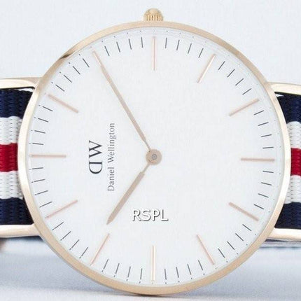 Daniel Wellington klassiske Canterbury kvarts DW00100030 (0502DW) kvinders ur