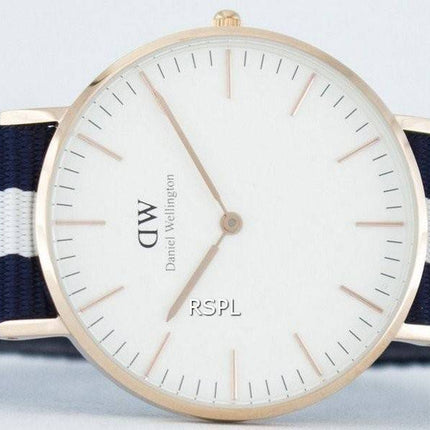Daniel Wellington klassiske Glasgow kvarts DW00100031 (0503DW) kvinders ur
