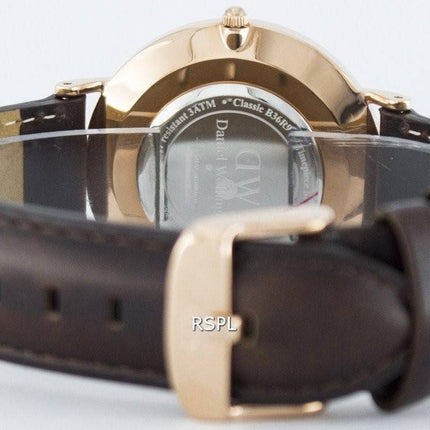 Daniel Wellington klassiske Bristol kvarts DW00100039 (0511DW) kvinders ur