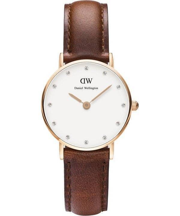 Daniel Wellington Classy St Mawes kvarts krystal Accent DW00100059 (0900DW) kvinders ur