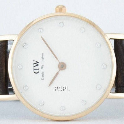 Daniel Wellington Classy York kvartskrystal Accent DW00100061 (0902DW) kvinders ur