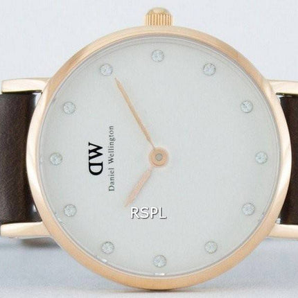 Daniel Wellington Classy Bristol kvartskrystal Accent DW00100062 (0903DW) kvinders ur