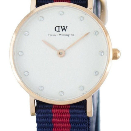 Daniel Wellington Classy Oxford kvartskrystal Accent DW00100064 (0905DW) kvinders ur