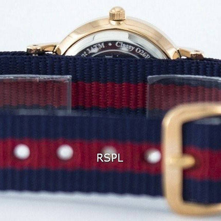Daniel Wellington Classy Oxford kvartskrystal Accent DW00100064 (0905DW) kvinders ur