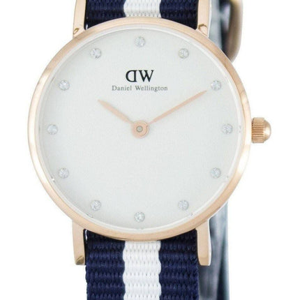 Daniel Wellington Classy Glasgow kvartskrystal Accent DW00100066 (0908DW) kvinders ur