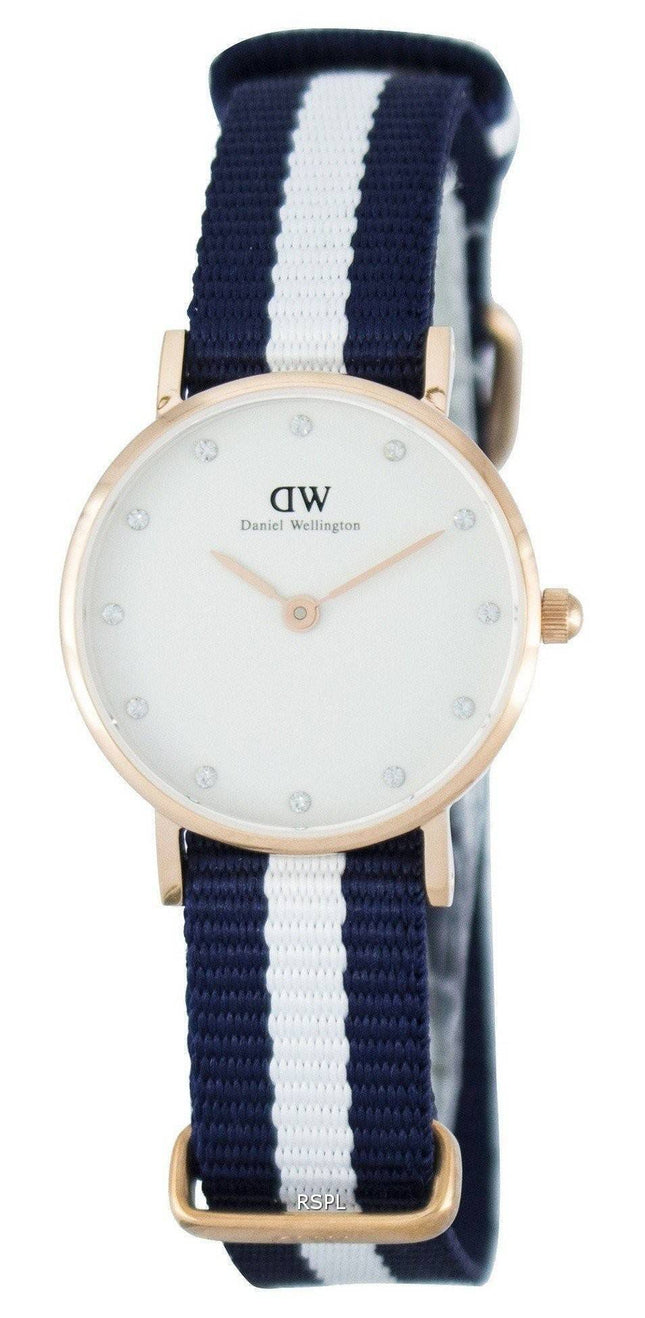 Daniel Wellington Classy Glasgow kvartskrystal Accent DW00100066 (0908DW) kvinders ur