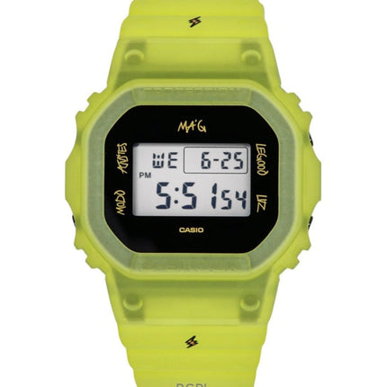 Casio G-Shock Digital J Balvin harpiksrem kvarts DWE-5600JB-1A9 200M herreur