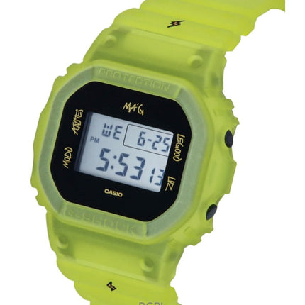 Casio G-Shock Digital J Balvin harpiksrem kvarts DWE-5600JB-1A9 200M herreur