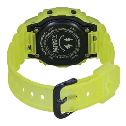 Casio G-Shock Digital J Balvin harpiksrem kvarts DWE-5600JB-1A9 200M herreur