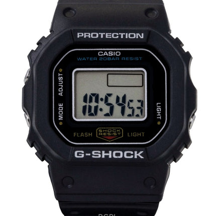 Casio G-Shock Nano Digital sort biobaseret harpiksrem kvarts DWN-5600-1 200M unisexur