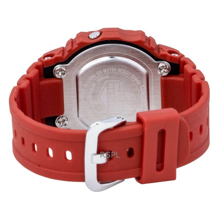 Casio G-Shock Nano Digital rød biobaseret harpiksrem kvarts DWN-5600-4 200M unisexur