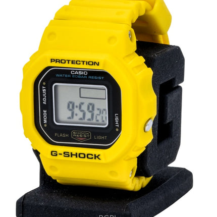 Casio G-Shock Nano Digital Gul Biobaseret Harpiksrem Quartz DWN-5600-9 200M Unisex Ur