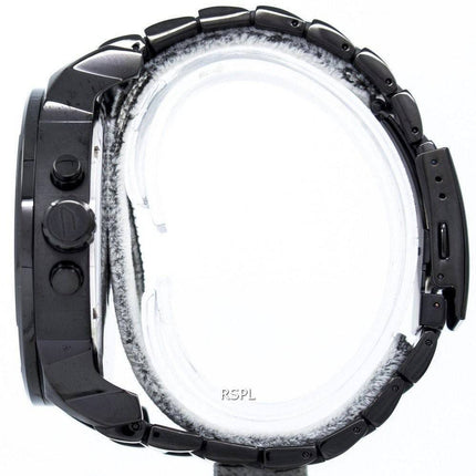 Diesel Mr. Daddy 2.0 overdimensionerede Chronograph sort urskive DZ7312 Herreur