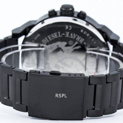 Diesel Mr. Daddy 2.0 overdimensionerede Chronograph sort urskive DZ7312 Herreur