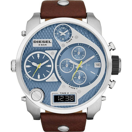 Diesel Mr. Daddy Chronograph blå urskive DZ7322 Herreur