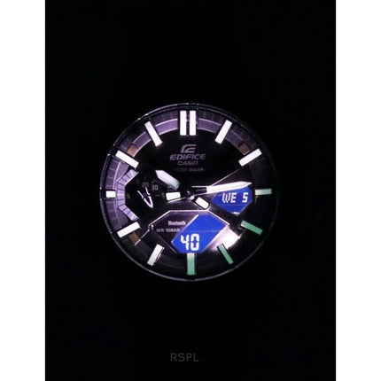 Casio Edifice Sospensione Analog Digital Smartphone Link Tough Solar ECB-2000DC-1B 100M herreur