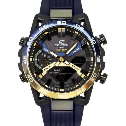Casio Edifice Sospensione Nighttime Drive Analog Digital Smartphone Link Tough Solar ECB-2000NP-1A 100M herreur