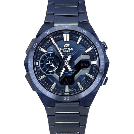 Casio Edifice Windflow Analog Digital Cool Blue Edition Smartphone Link Blue Dial Solar ECB-2200CB-2 100M herreur