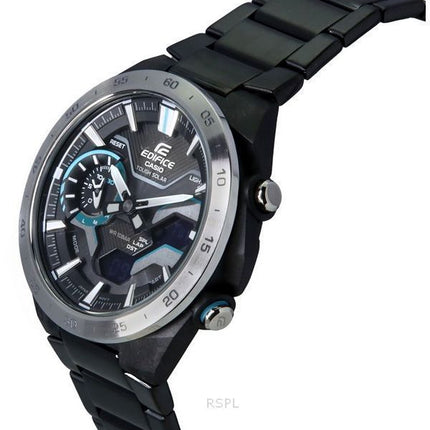 Casio Edifice Windflow Analog Digital Smartphone Link Black Dial Solar ECB-2200DD-1A 100M herreur