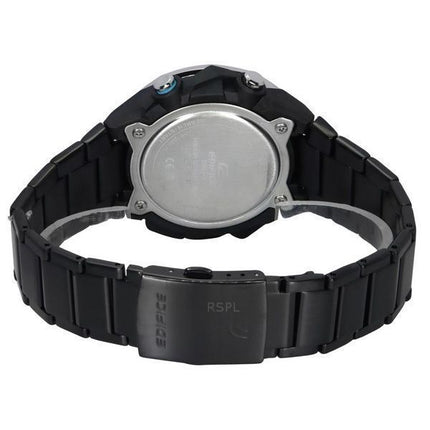 Casio Edifice Windflow Analog Digital Smartphone Link Black Dial Solar ECB-2200DD-1A 100M herreur