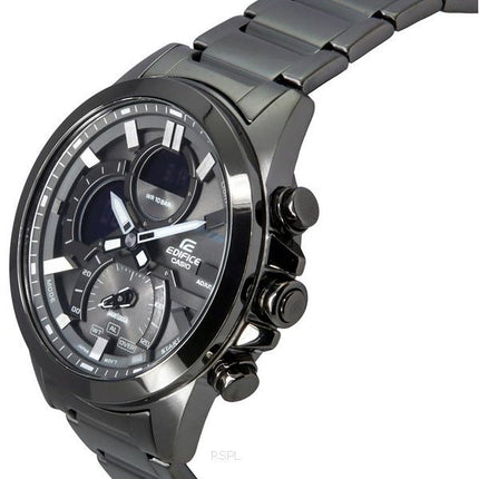 Casio Edifice Smartphone Link Model Bluetooth Analog Digital Grey Dial Quartz ECB-30DC-1B 100M herreur