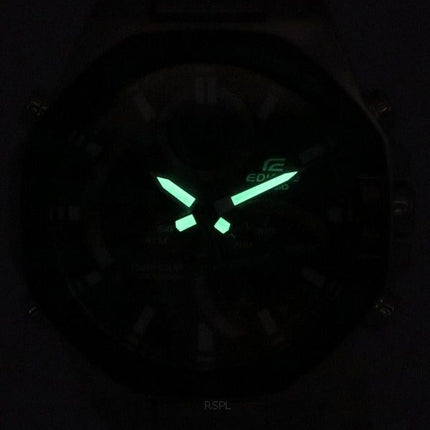 Casio Edifice Mobile Link Analog Digital Grey Dial Solar ECB-950DB-1A 100M herreur