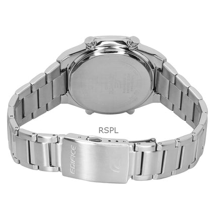 Casio Edifice Analog Digital Smartphone Link Rustfrit Stål Grå Skive Quartz ECB-S10D-8A 100M Herreur