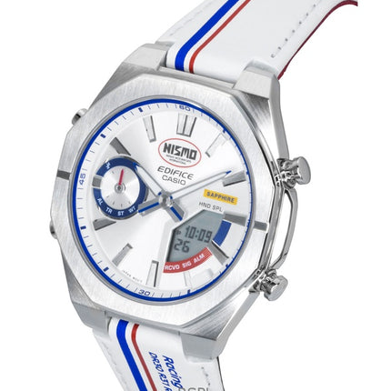 Casio Edifice Analog Digital NISMO Heritage Edition Smartphone Link Sølv Skive Quartz ECB-S10NIS-7A 100M Herreur