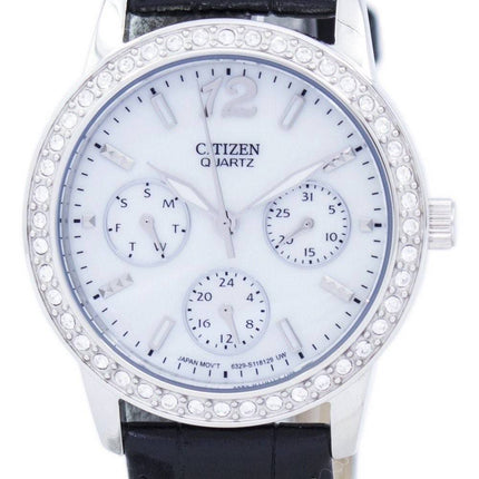 Borger Chronograph Quartz Diamond Accent ED8090 - 11D kvinders ur