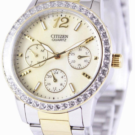 Borger kvarts Swarovski krystaller ED8094-52N kvinders ur