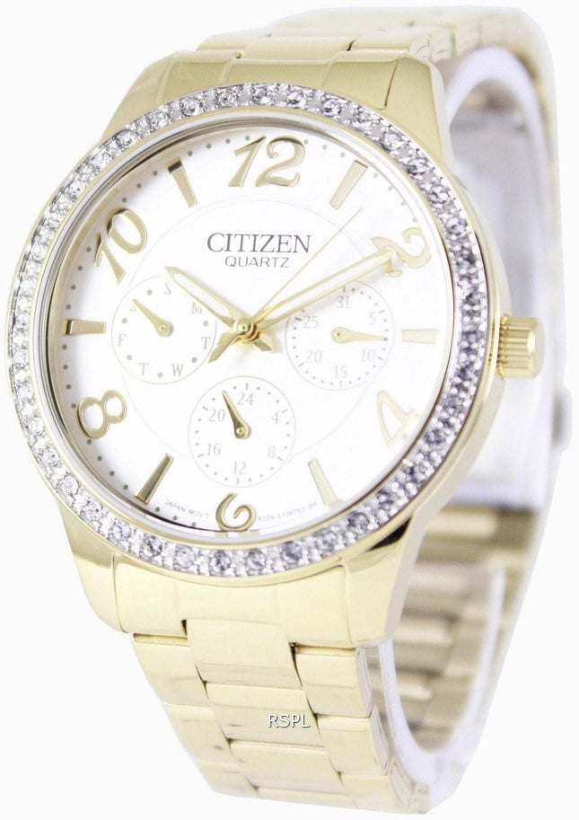 Borger kvarts Swarovski krystaller ED8122-59A kvinders ur
