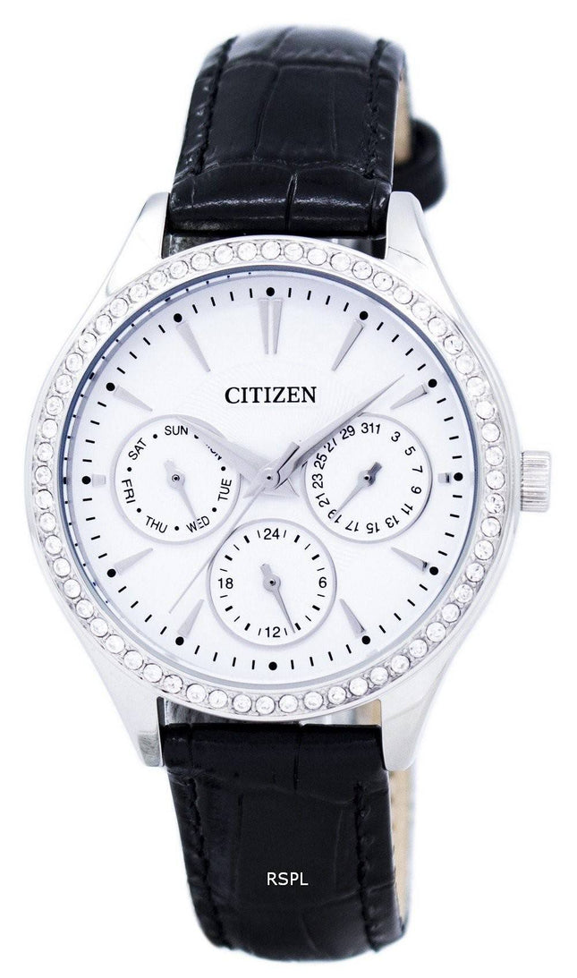 Borger kvarts Diamond Accent ED8160-09A kvinders Watch