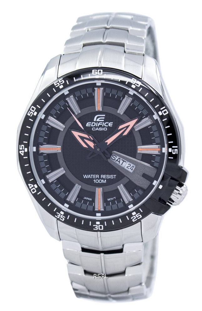 Casio bygningsværk Analog flerfarvet Dial EF-130 D-1A5V Herreur