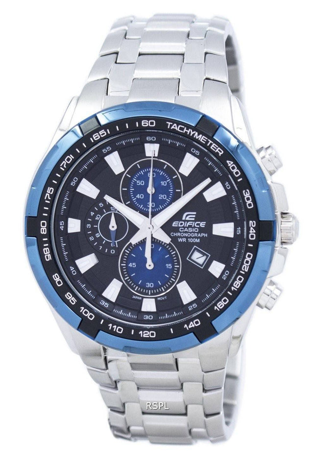 Casio bygningsværk Chronograph Tachymeter EF-539D-1A2 Herreur
